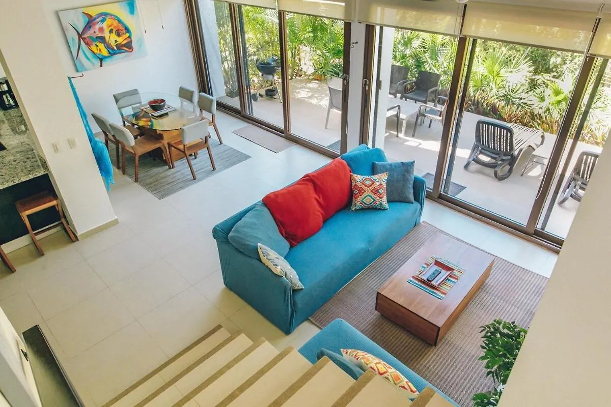 Апартаменты Serene Jungle Villa -Steps From The Ocean Акумаль Мексика